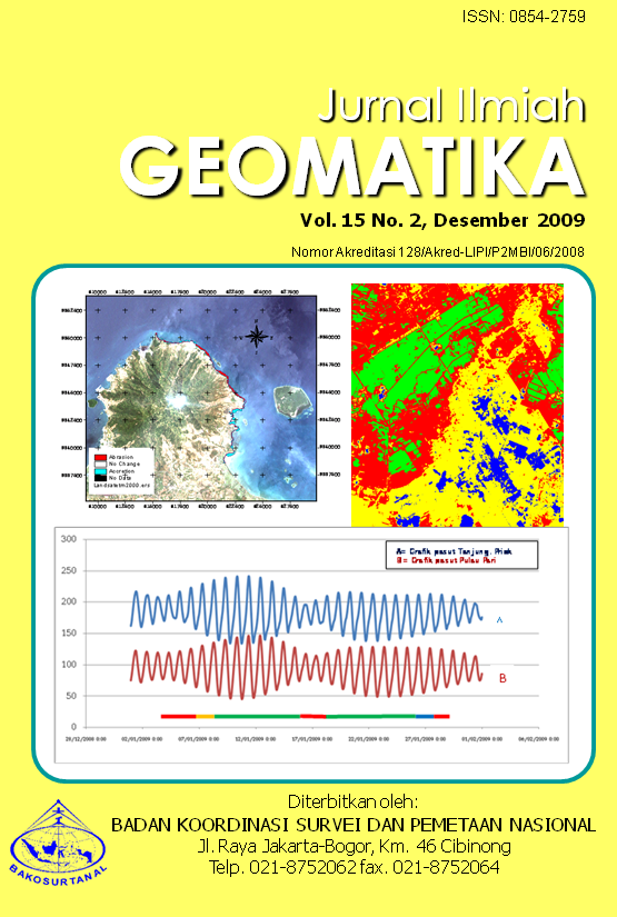 jurnal ilmiah geomatika vol 15