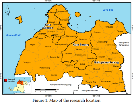 Dynamics and Predictions of Land-Use Changes in Serang Raya and Their Conformity to the Spatial Plan of Banten Province